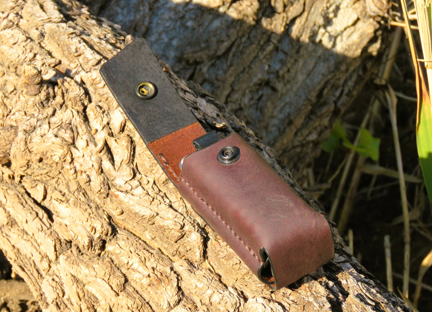 JV Leather Leatherman Surge & Bit Kit pouch with belt clip