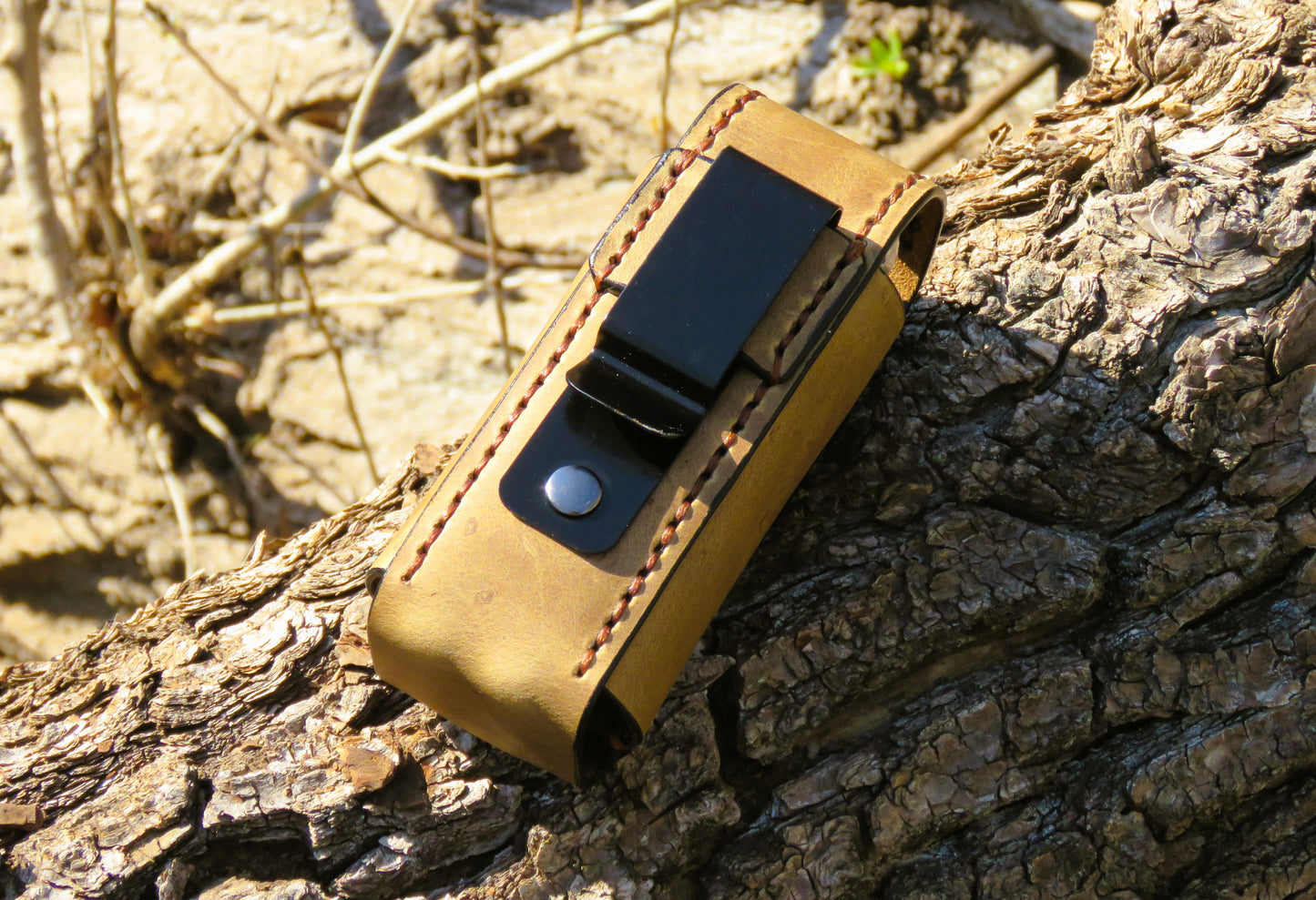 JV Leather Leatherman Surge & Bit Kit pouch with belt clip