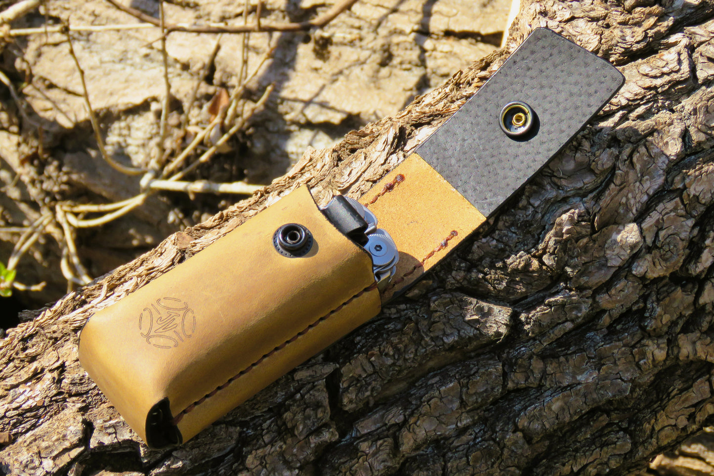 JV Leather Leatherman Surge & Bit Kit pouch with belt clip
