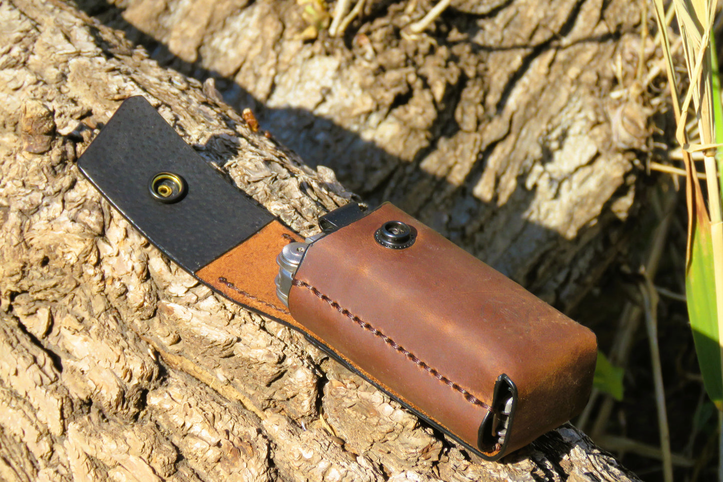 JV Leather Leatherman Surge & Bit Kit pouch with belt clip