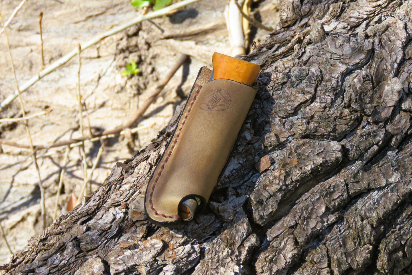 JV Leather Opinel No 9 Pouch