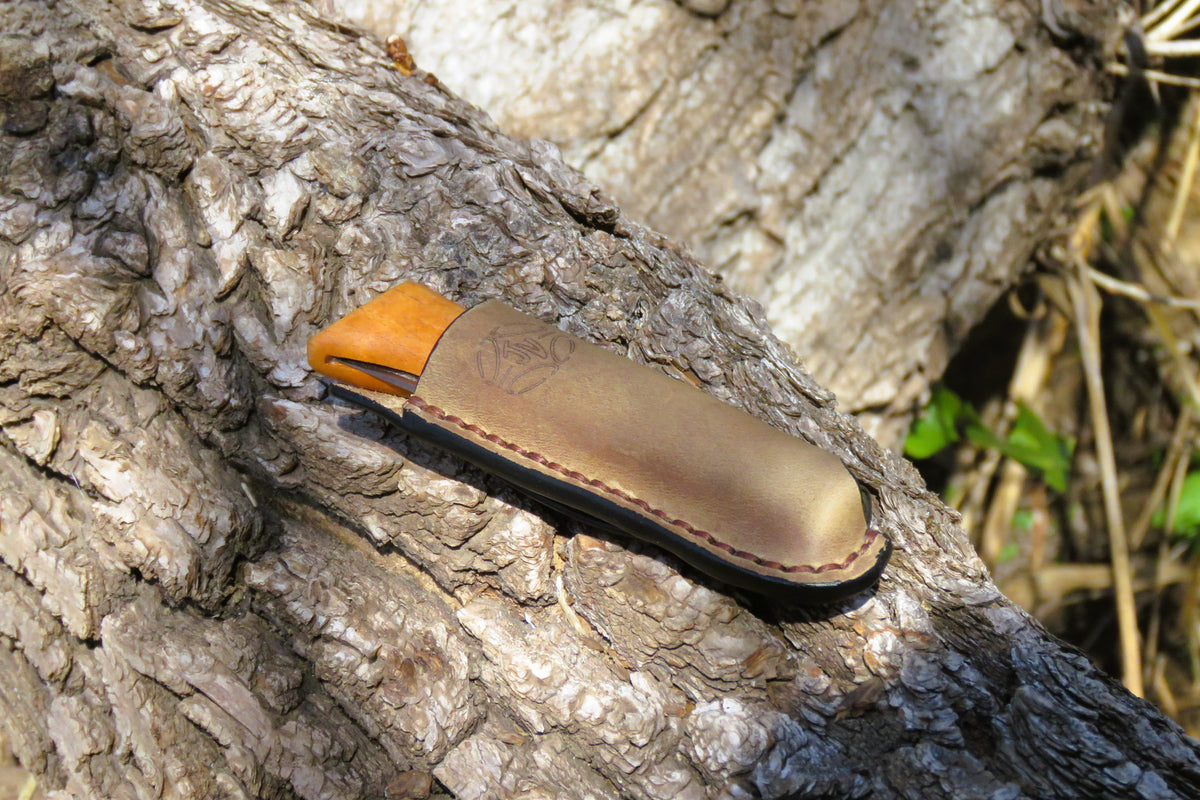 JV Leather Opinel No 9 Pouch