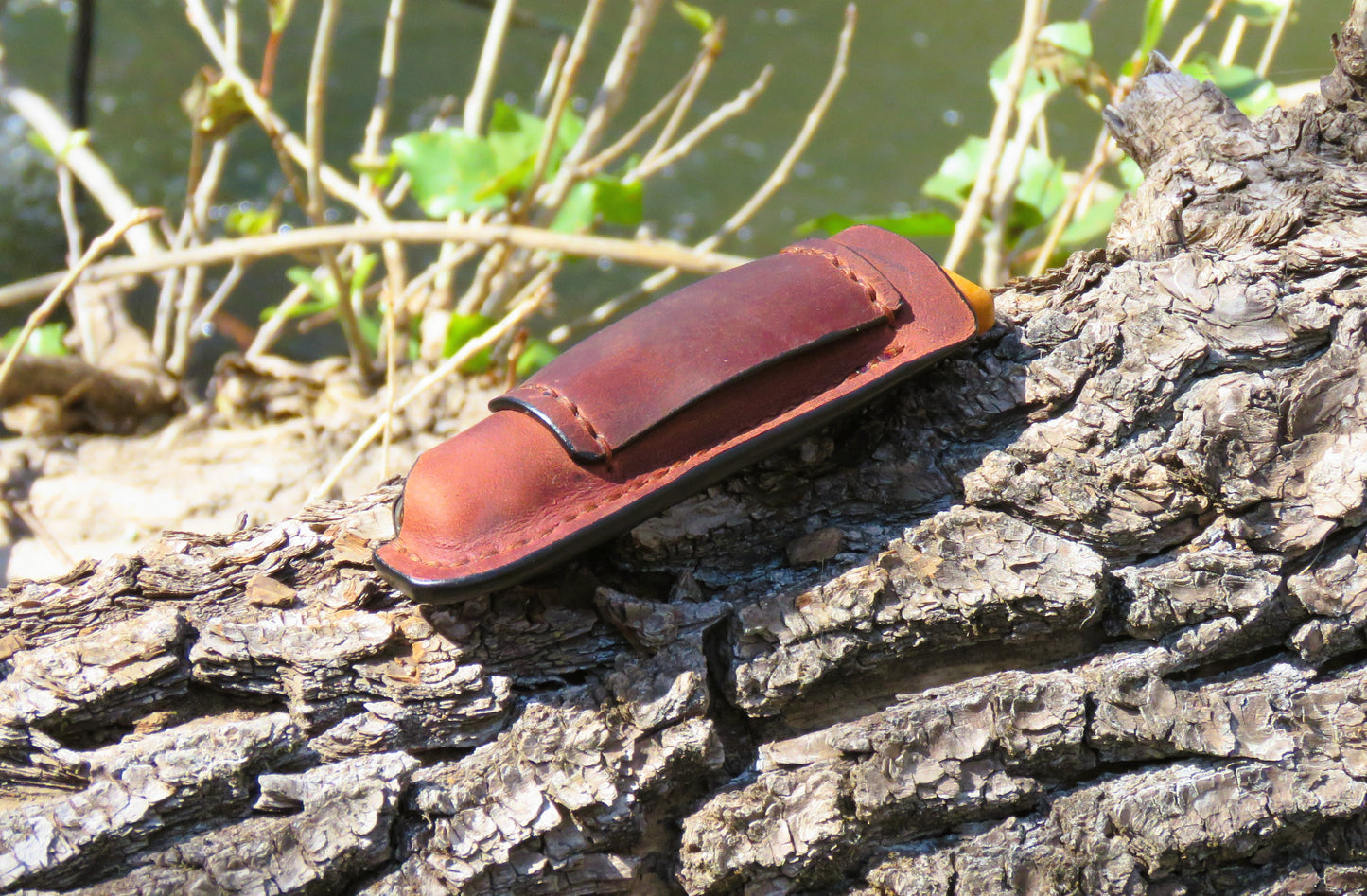 JV Leather Opinel No 9 Pouch