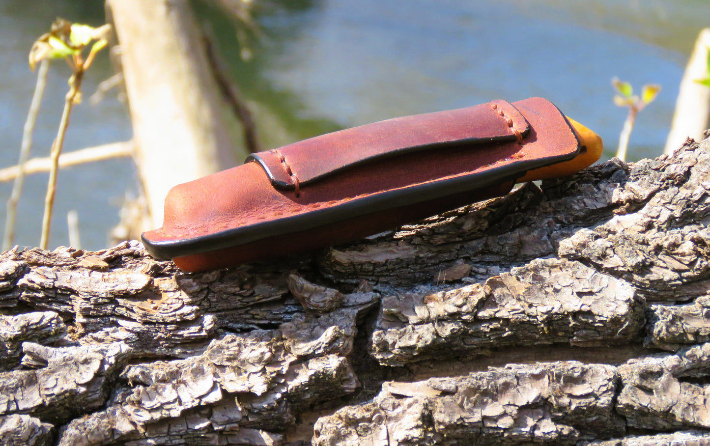 JV Leather Opinel No 9 Pouch