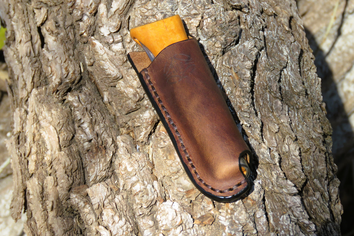 JV Leather Opinel No 9 Pouch