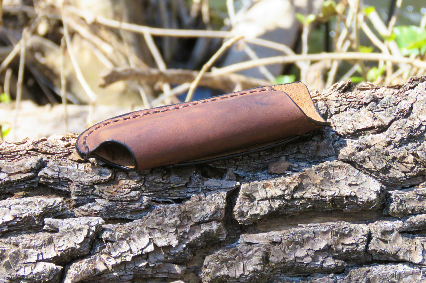 JV Leather Opinel No 9 Pouch